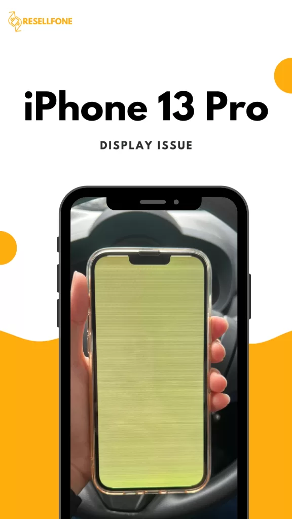 iPhone 13 Pro display issue