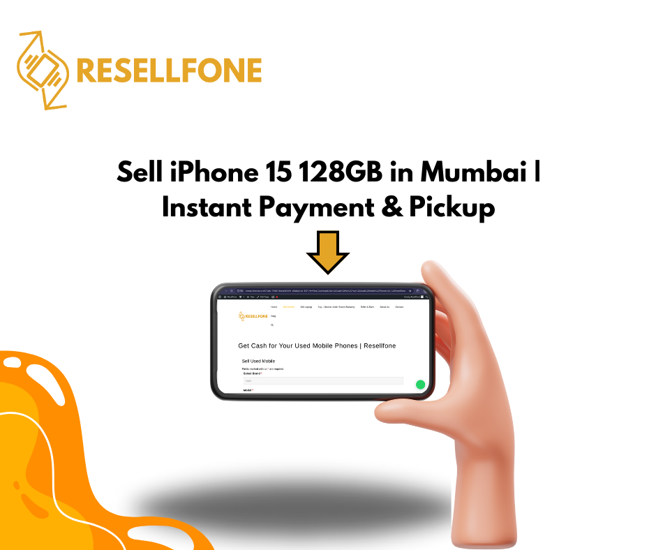 Sell iPhone 15 128GB in Mumbai | Instant Payment & Pickup