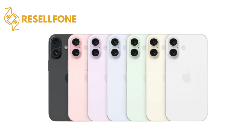 iPhone 16 colour options