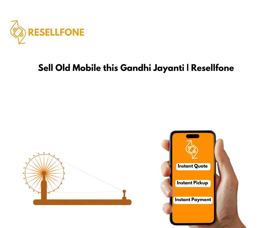 sell old mobile this gandhi jayanti